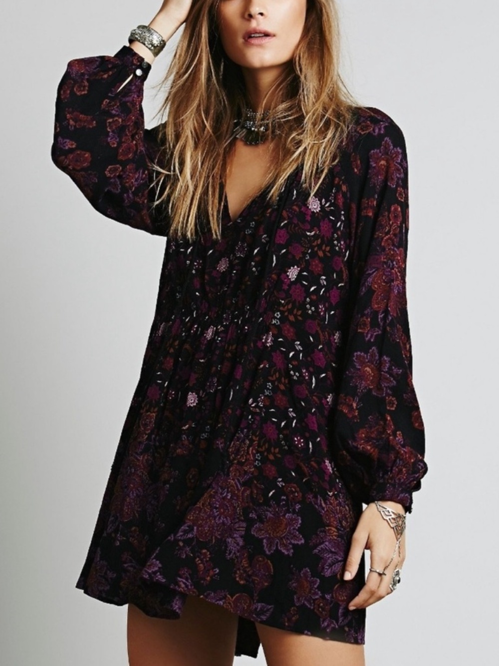 Free People Lucky Loosey Dress- like new! small